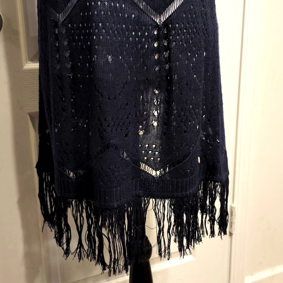 NWT EST. 1946 Crochet and Fringe Cardigan - Picture 4 of 6